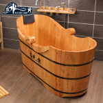 Деревянная ванна 1м